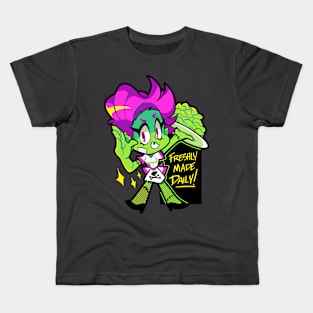 Made Fresh Daily (Zombie Waitress) Kids T-Shirt